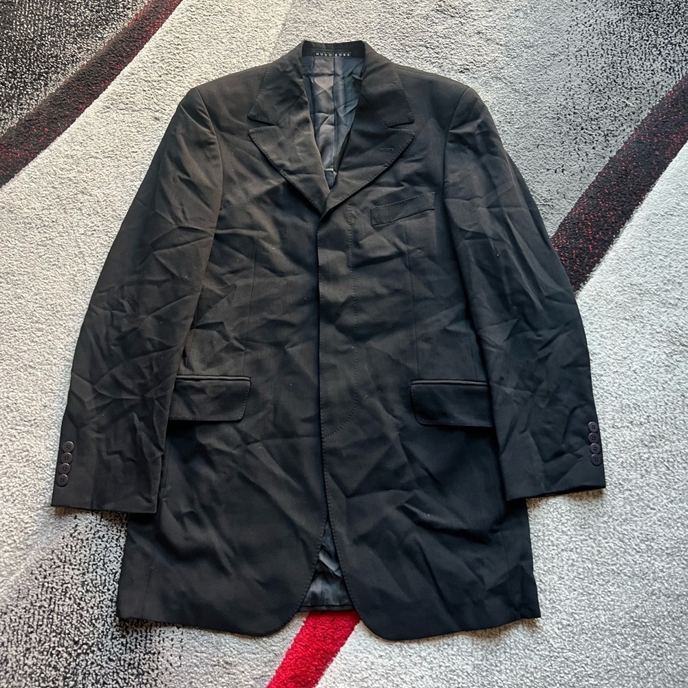Boss Hugo Boss Black 3 Button Wool Sportcoat